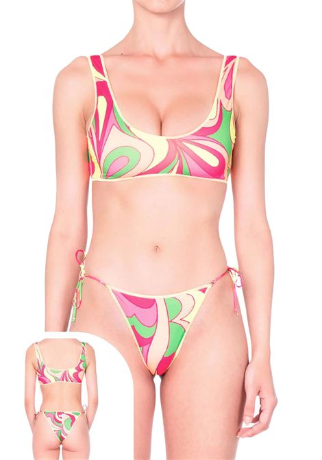 Bikini fascia con slip regolabile ME FUI | MF231506UMULTICOLOR